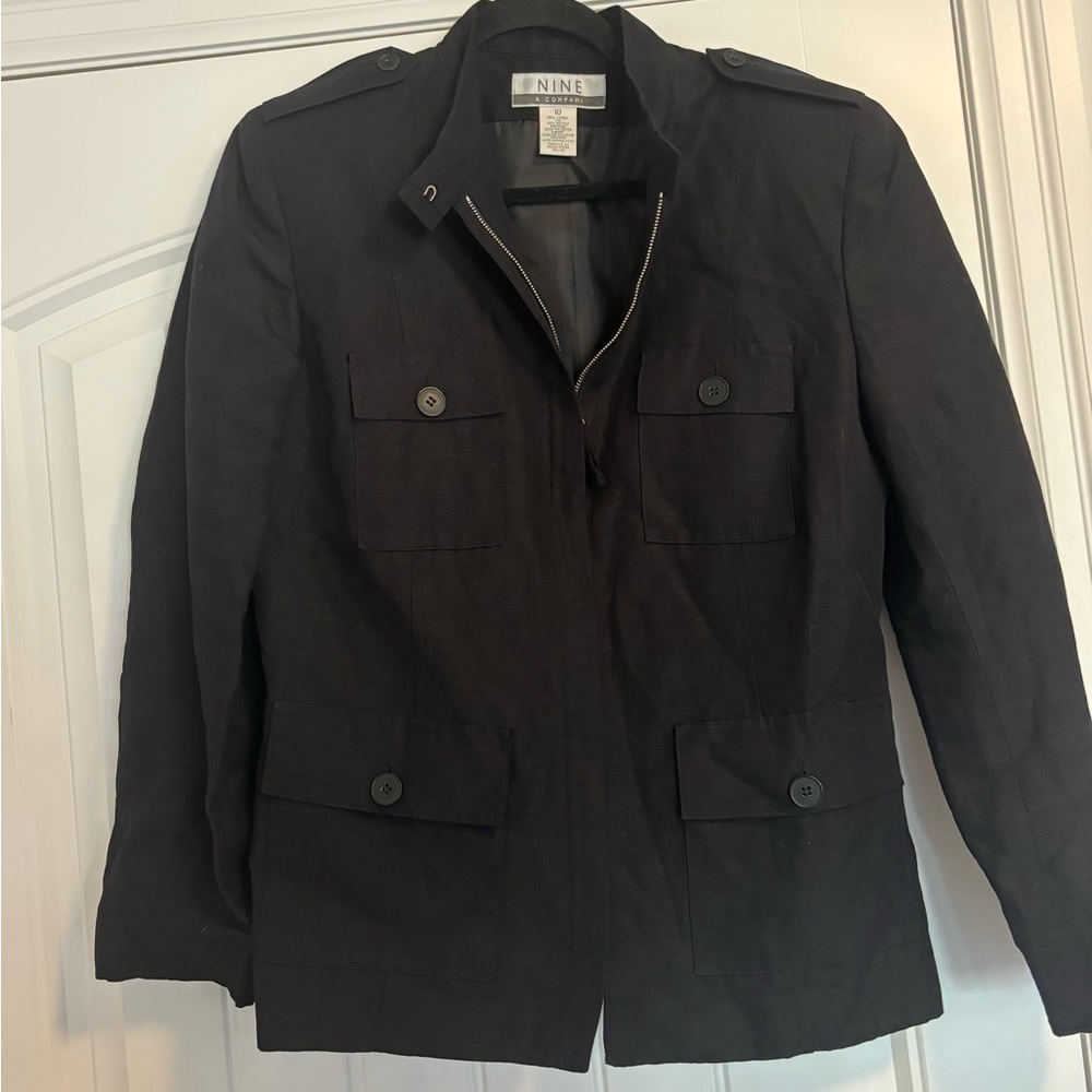 Nine & Company Linen blend Jacket NWOT